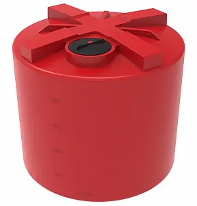 Пластиковая емкость ЭкоПром КАС 5000 TH (Красный) 0